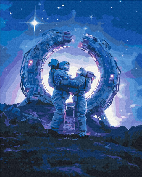 Malowanie po numerach Kosmiczne uczucia (BS52860)