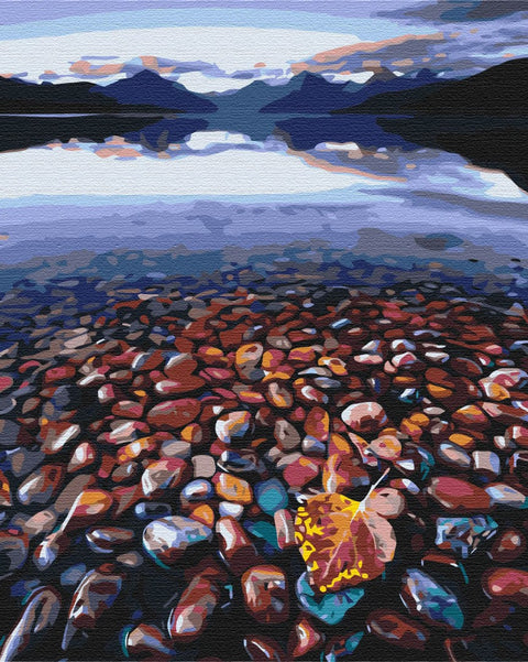 Malowanie po numerach Kamieniste wybrzeże (BS3843)