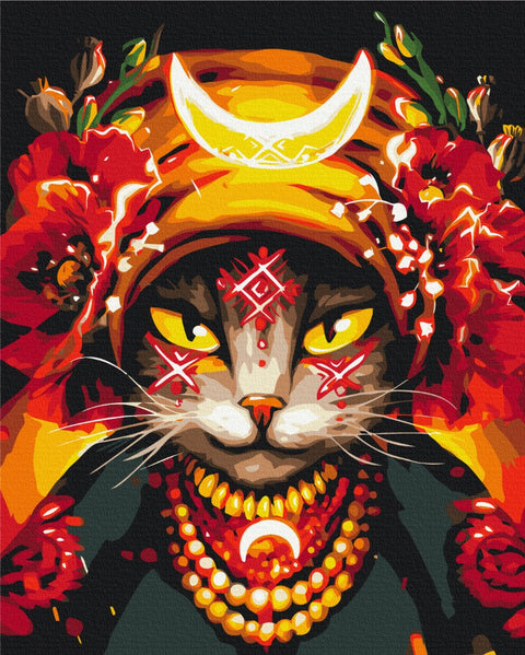 Malowanie po numerach Kotka Molfarka © Marianna Pashchuk (BS53282)