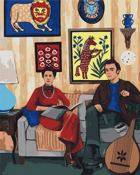 Malowanie po numerach Dom klasyków @Victoriya Kovalenko (BS53280)