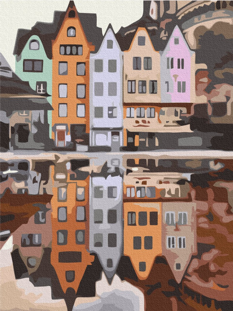 Malowanie po numerach Odbicie Sztokholmu (RBS34835)