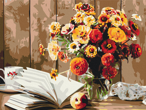 Malowanie po numerach Zarezerwuj martwą naturę (RBS52766)