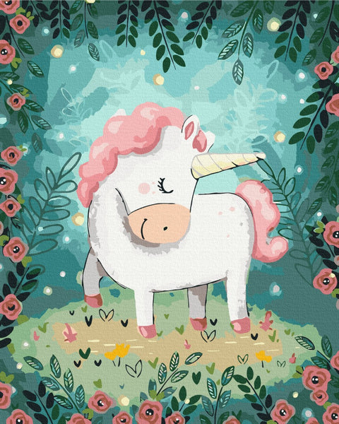 Malowanie po numerach Jednorożec (BS43586)