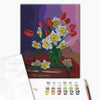 Malowanie po numerach Bukiet tulipanów i żonkili © Valentyna Ivanova (BS53486)