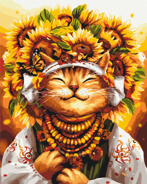 Malowanie po numerach Kitty Sonechko © Marianna Pashchuk (BS53558)