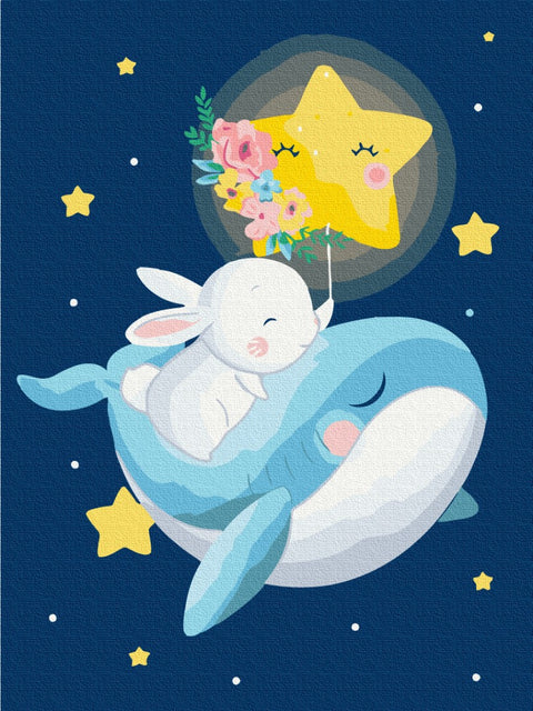 Malowanie po numerach Sen o króliczku (KBS0096)