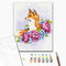 Malowanie po numerach Kwiatowy lis © Anna Kulyk (BS53587)