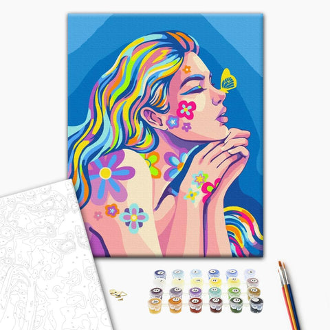 Malowanie po numerach Neonowe sny © Polina Skurikhina (BS53732)