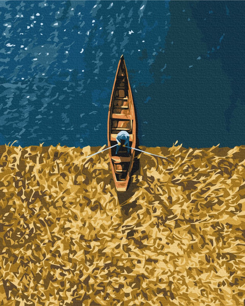 Malowanie po numerach Jezioro Świtaź © Roksolana Baran (BS53752)