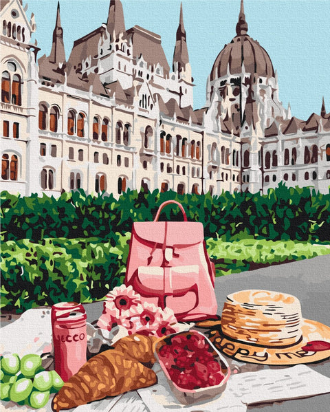 Malowanie po numerach Piknik w Budapeszcie (BS51737)