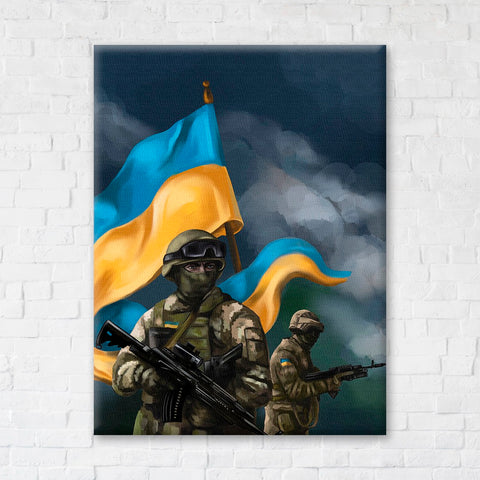 Obraz na płótnie AFU ©Olga Bochulynska (CN53127S)