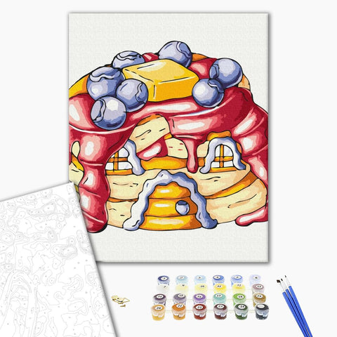 Malowanie po numerach Biscuit house (SBS010)