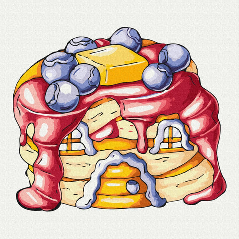 Malowanie po numerach Biscuit house (SBS010)