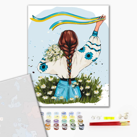 Premium malowanie po numerach Dzień Zwycięstwa © Alla Berezovska (PBS53130)