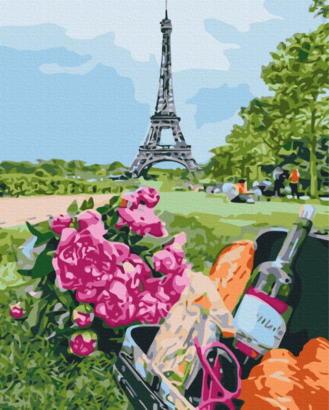 Premium malowanie po numerach Picnic on the Champs Elysees (PBS51635)
