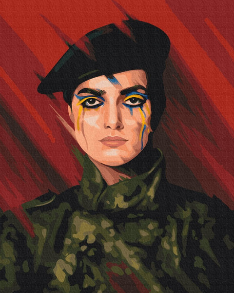 Premium malowanie po numerach Strength of Ukraine ©Polina Skurikhina (PBS53068)