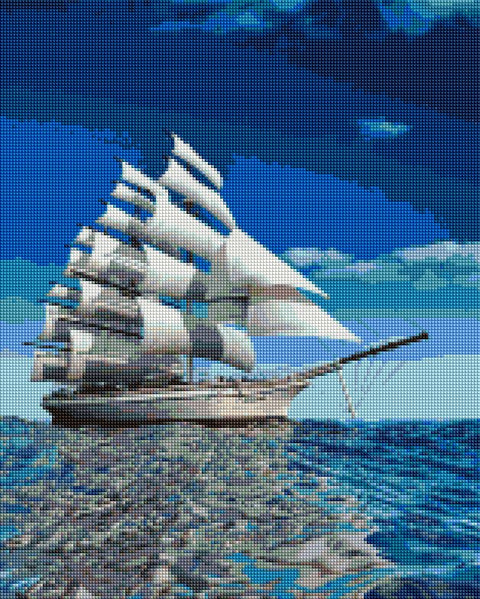 Haft diamentowy Podnieść żagle! (DBS1050)