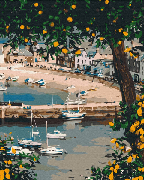 Malowanie po numerach Malownicza zatoka (BS53780)