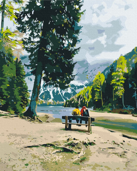 Malowanie po numerach Podróżnicy © Roksolana Baran (BS53778)