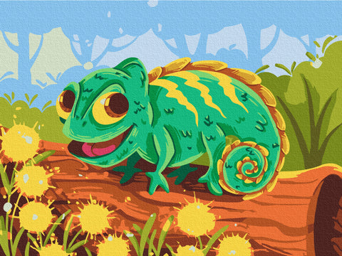 Malowanie po numerach Kameleon © Didevych Kateryna (KBS0144)