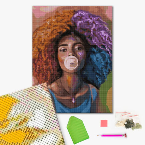 Haft diamentowy W stylu Huba-Buba (DBS1039)