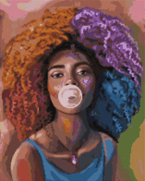 Haft diamentowy W stylu Huba-Buba (DBS1039)