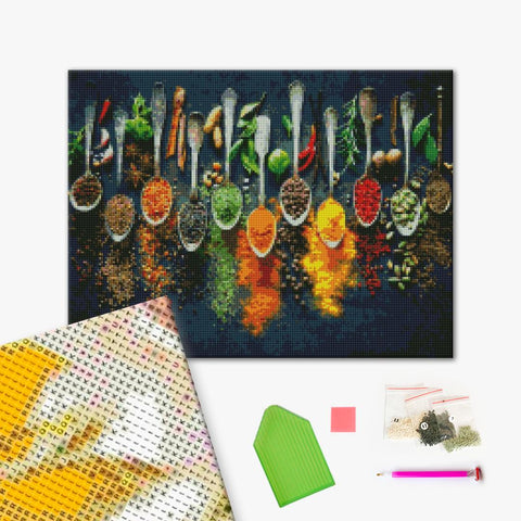 Haft diamentowy Gorące przyprawy (DBS1101)