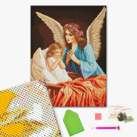 Haft diamentowy Na skrzydłach modlitwy (DBS1094)