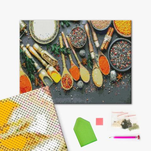 Haft diamentowy Pachnące przyprawy (DBS1104)