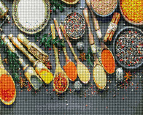 Haft diamentowy Pachnące przyprawy (DBS1104)