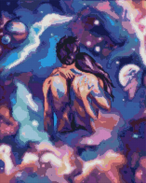 Haft diamentowy Kosmiczny romans (DBS1031)