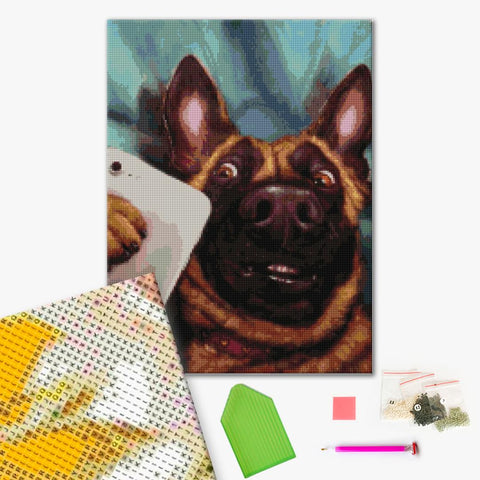 Haft diamentowy Selfie Charliego ©Lucia Heffernan (DBS1209)