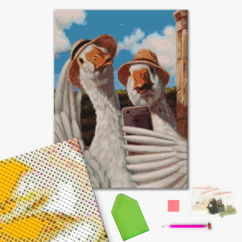 Haft diamentowy Kaczy dziubek ©Lucia Hefernan (DBS1215)