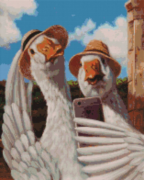 Haft diamentowy Kaczy dziubek ©Lucia Hefernan (DBS1215)