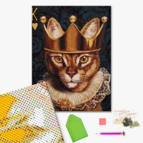 Haft diamentowy Król kier ©Lucia Heffernan (DBS1216)