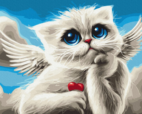 Premium malowanie po numerach amurczik © Marianna Pashchuk (PBS53664)