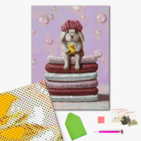 Haft diamentowy Dzień kąpieli ©Lucia Heffernan (DBS1218)