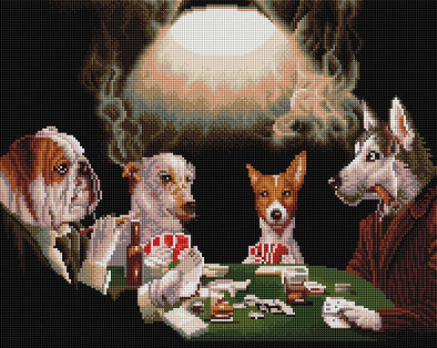 Haft diamentowy Blef © Lucia Heffernan (DBS1221)