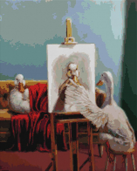 Haft diamentowy KACZE ATELIER ©Lucia Heffernan (DBS1222)