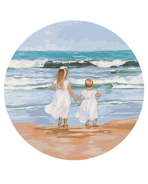 Okrągłe malowanie po numerach Idylla © Iryna Ponna (RC00066L)