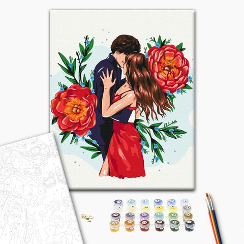 Malowanie po numerach Taniec namiętności © Alla Berezovska (BS53809)