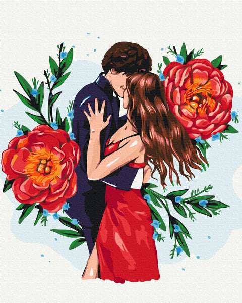 Malowanie po numerach Taniec namiętności © Alla Berezovska (BS53809)