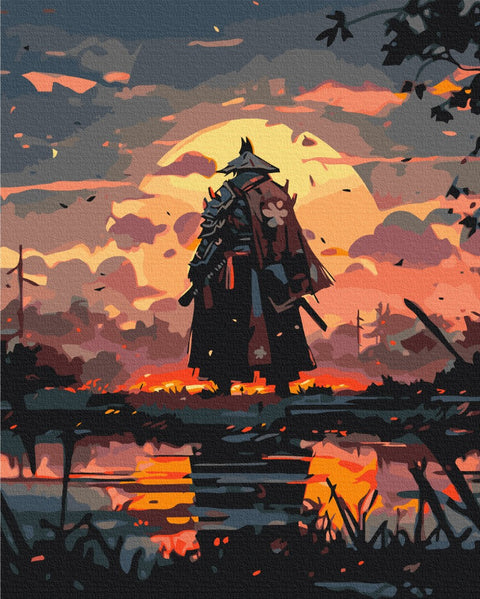 Malowanie po numerach Misja samuraja (BS53819)