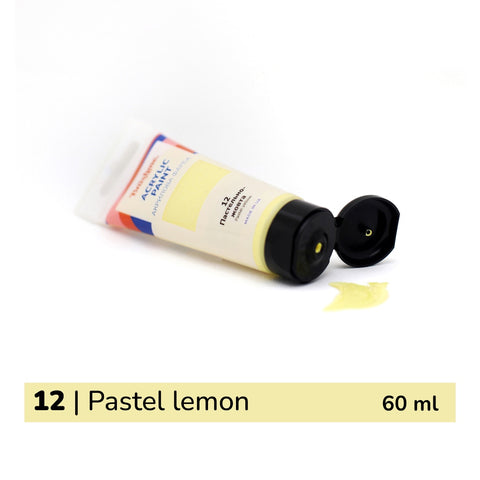 Farba akrylowa Pastelowy żółty (TBA60012)