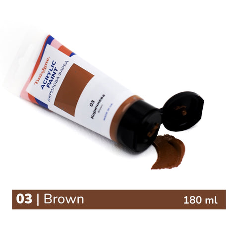 Farba akrylowa Brązowy (TBA18003)