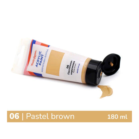 Farba akrylowa Pastelowy brąz (TBA18006)