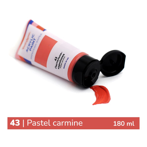 Farba akrylowa Pastelowy karmin (TBA180043)
