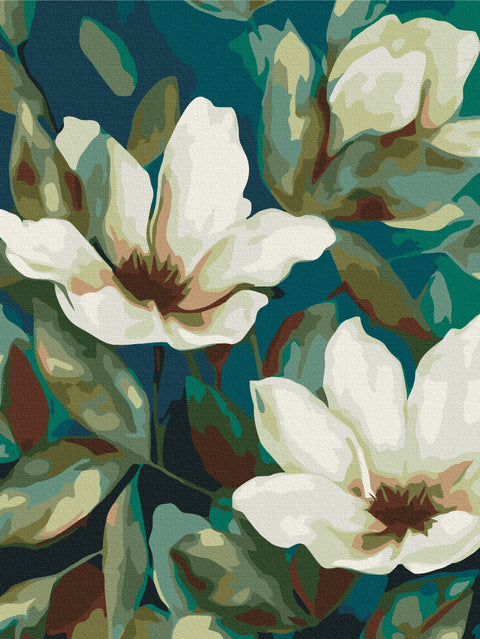 Malowanie po numerach Delikatność kwiatów (RBS52168)