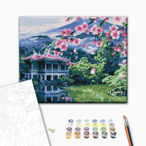 Malowanie po numerach Oddech Japonii (RBS51573)