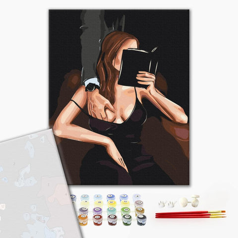 Premium malowanie po numerach Pasjonująca historia ©Alla Berezovska (PBS53455)